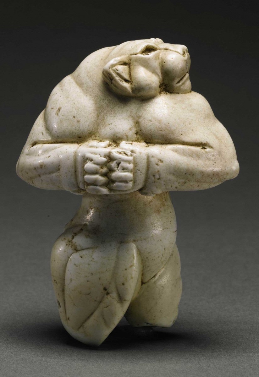 «Η λέαινα του Γκουενόλ», 3000 π.Χ. Δημοπρατήθηκε από τον Sotheby's το 2007. Τιμή πώλησης: 57.200.000 δολάρια. 