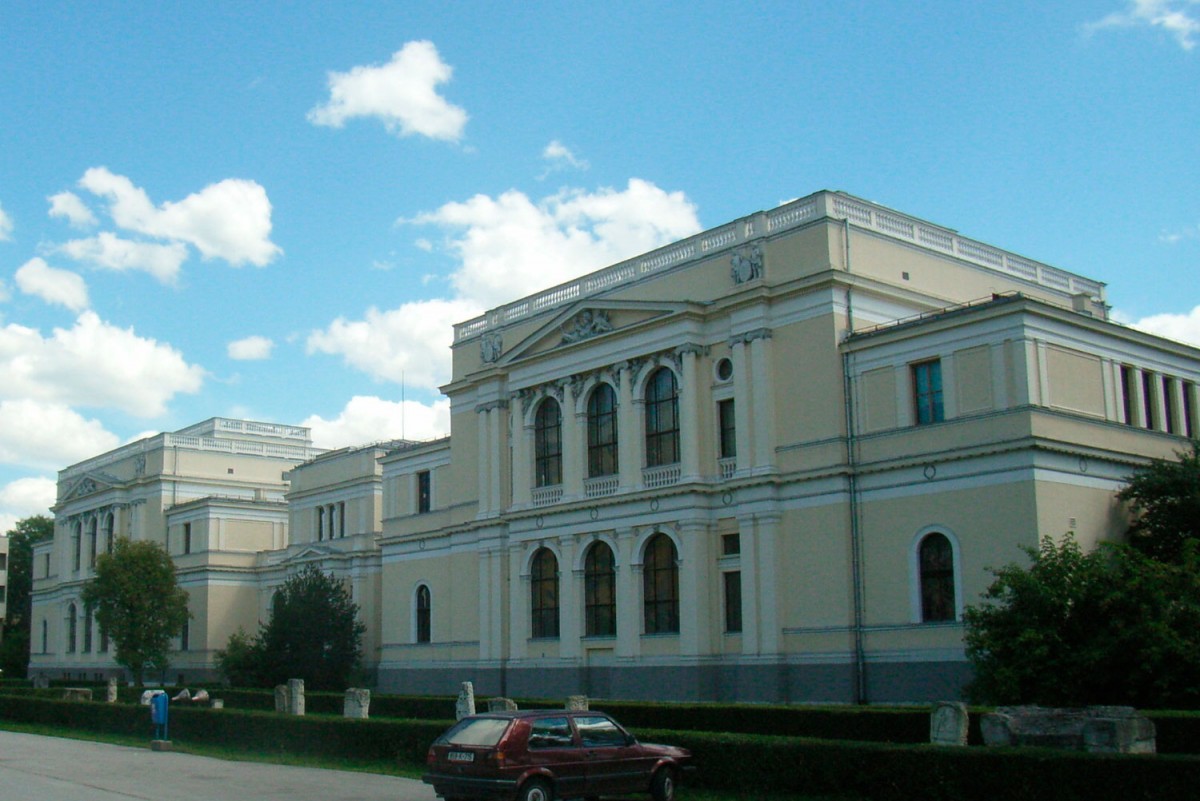 Το Εθνικό Μουσείο της Βοσνίας στο Σεράγεβο.