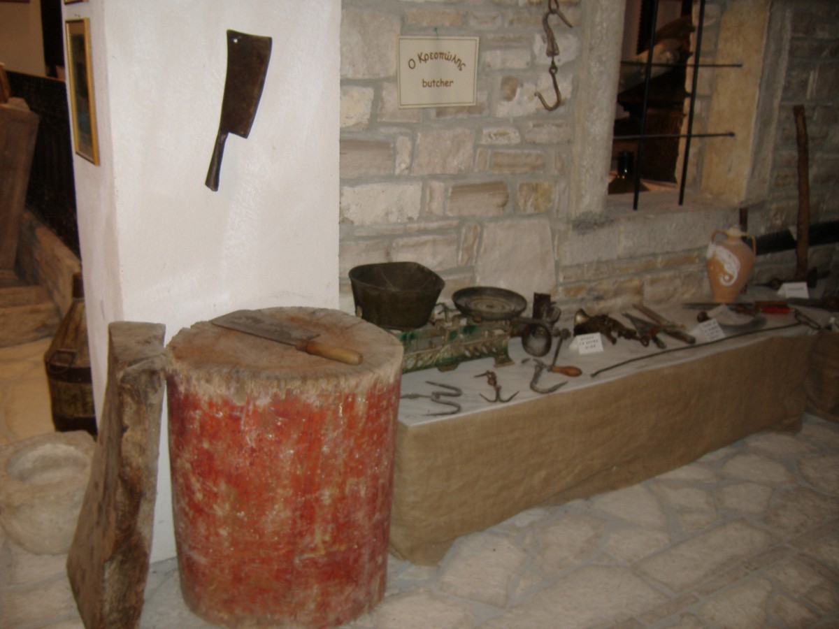 Κρεοπωλείο, Λαογραφικό Μουσείο Καλλιμασίας Χίου