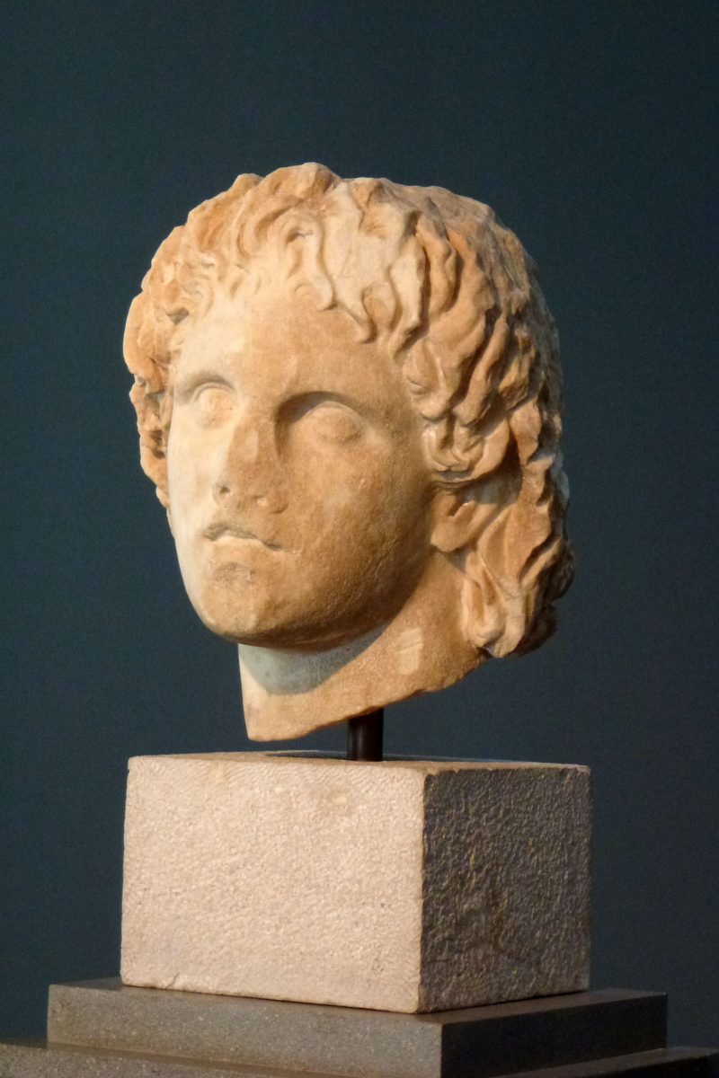 Μαρμάρινη κεφαλή του Μεγάλου Αλεξάνδρου