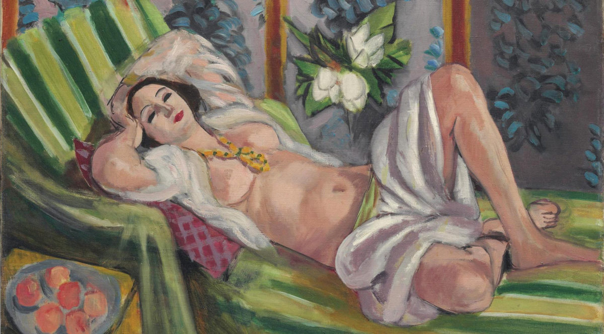 «Odalisque couchée aux magnolias», έργο του Ανρί Ματίς (1923). Φωτ.: Christie’s.