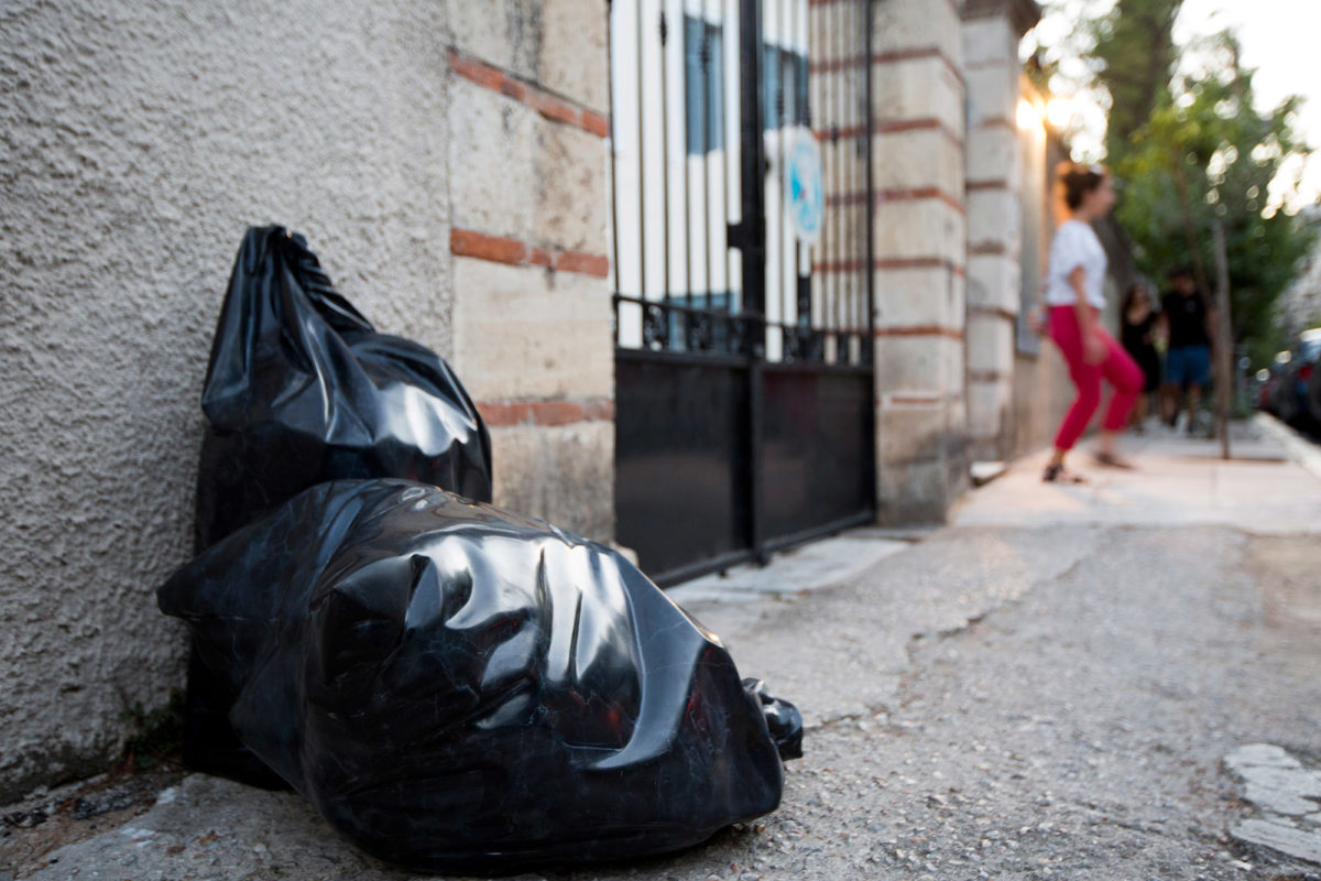 Έργο του Ανδρέα Λόλη στη Βρετανική Σχολή Αθηνών. Φωτ.: © Ναταλία Τσουκαλά / ΝΕΟΝ.