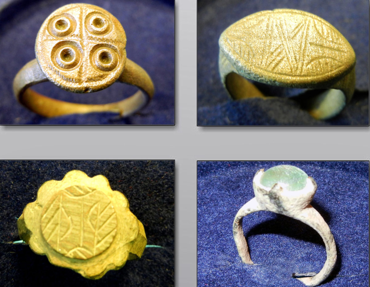 Αντικείμενα μεγάλης αρχαιολογικής αξίας βρέθηκαν στη διάρκεια των ερευνών σε περιοχές της Λάρισας, της Καρδίτσας και της Αττικής (φωτ.: Ελληνική Αστυνομία).