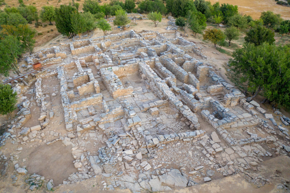 Εικ. 1. Άποψη της ανασκαφής στη Ζώμινθο (φωτ.: ΥΠΠΟΑ).