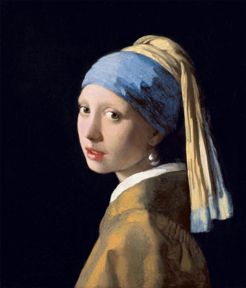 Γιοχάνες Βερμέερ, «Το κορίτσι με το μαργαριταρένιο σκουλαρίκι», 1665, Χάγη, Mauritshuis.