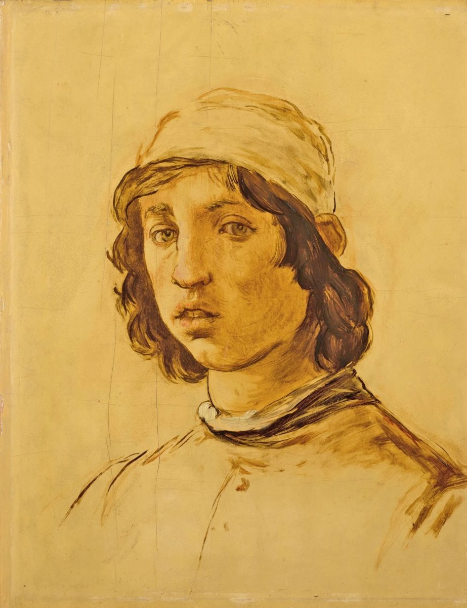 Εντουάρ Μανέ, «Κεφάλι νεαρού άνδρα», 1853.