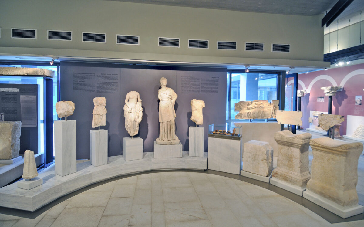 Στο Αρχαιολογικό Μουσείο Νικόπολης (φωτ.: ΕΦΑ Πρέβεζας).