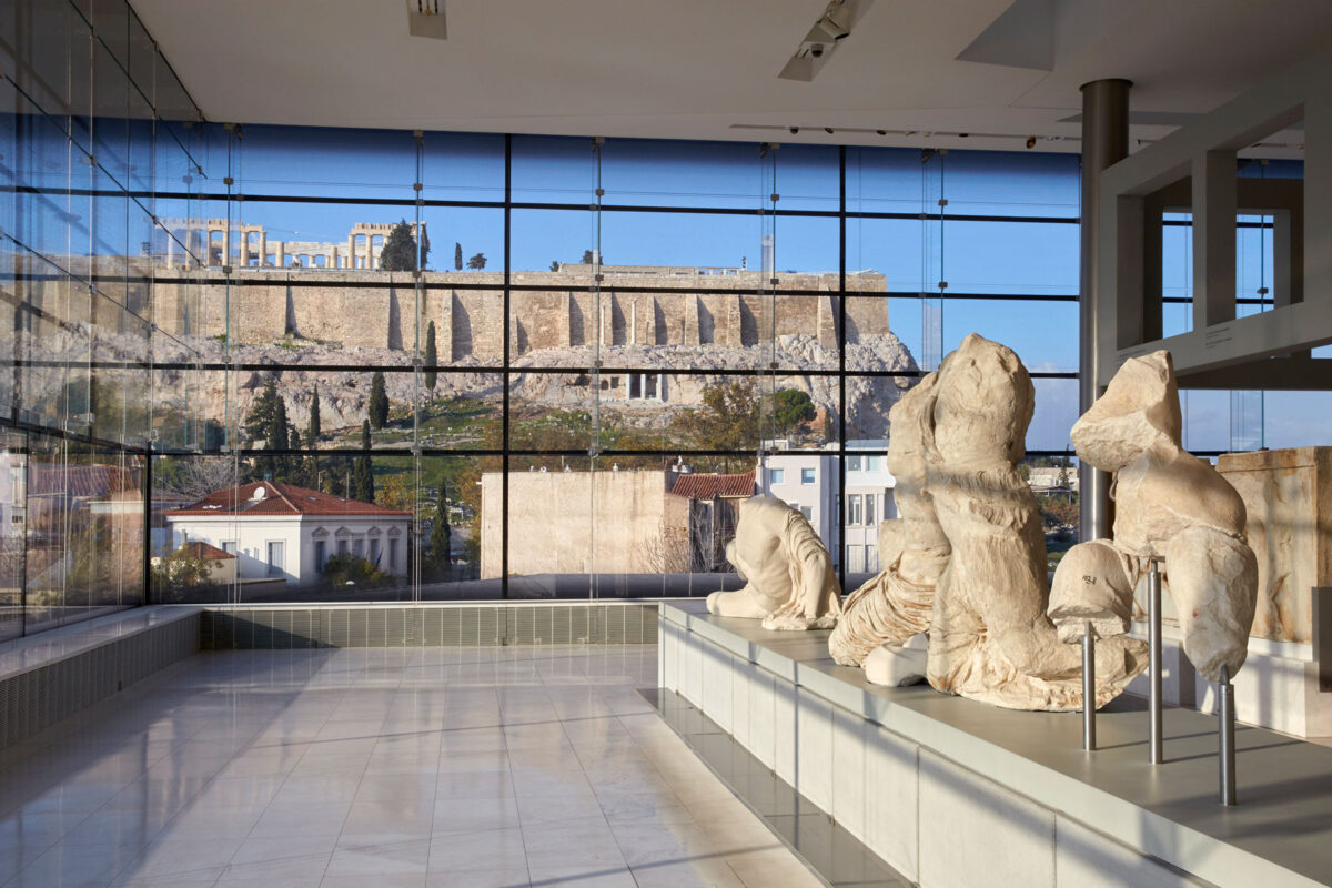Στο Μουσείο Ακρόπολης (© Μουσείο Ακρόπολης. Φωτ.: Γιώργος Βιτσαρόπουλος).