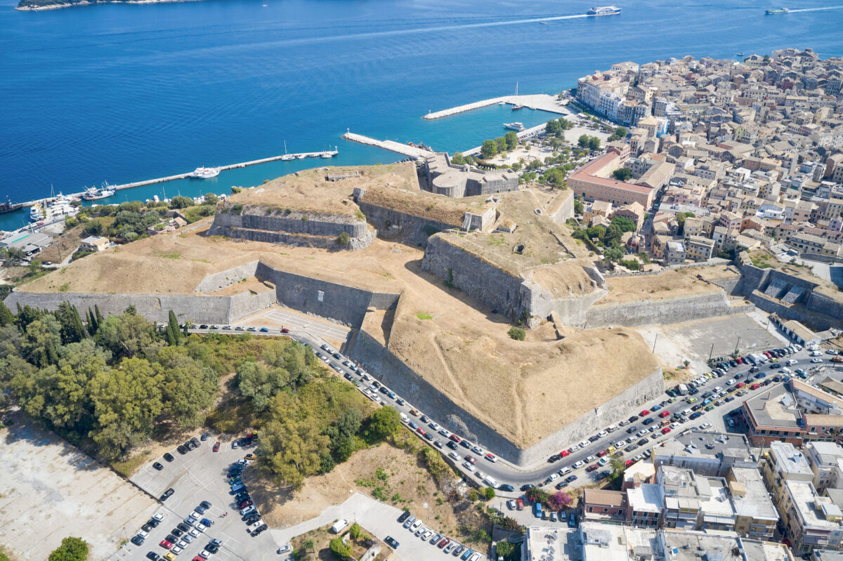 Το Νέο Φρούριο της Κέρκυρας (φωτ.: ΥΠΠΟΑ).