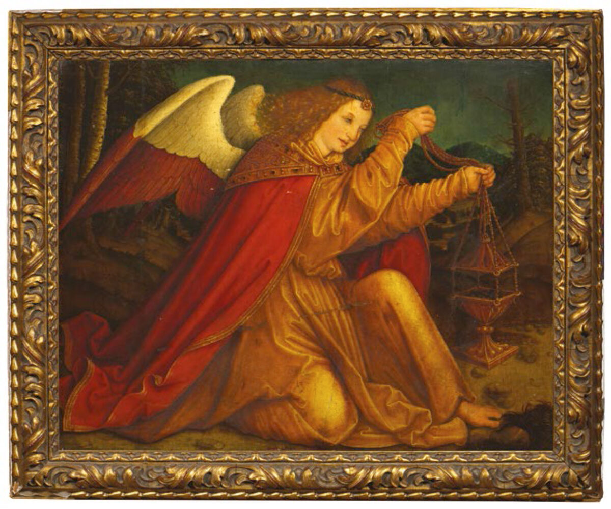 Μπέρνχαρτ Στρίγκελ, «Άγγελος με θυμιατό, με κίτρινο χιτώνα» (φωτ.: Artpaugée).