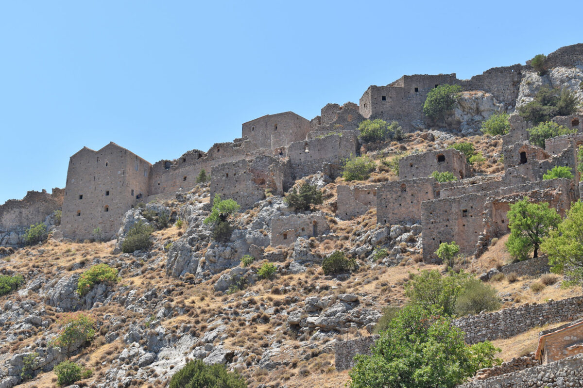Ο οχυρωμένος οικισμός του Ανάβατου στη Χίο (φωτ.: ΥΠΠΟΑ).