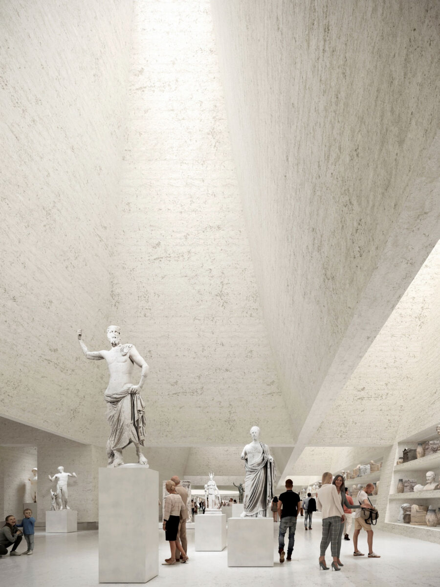 Thomas Phifer & Tsolakis Architects & Καλλιόπη Κοντόζογλου (πηγή εικόνας: ΥΠΠΟΑ).