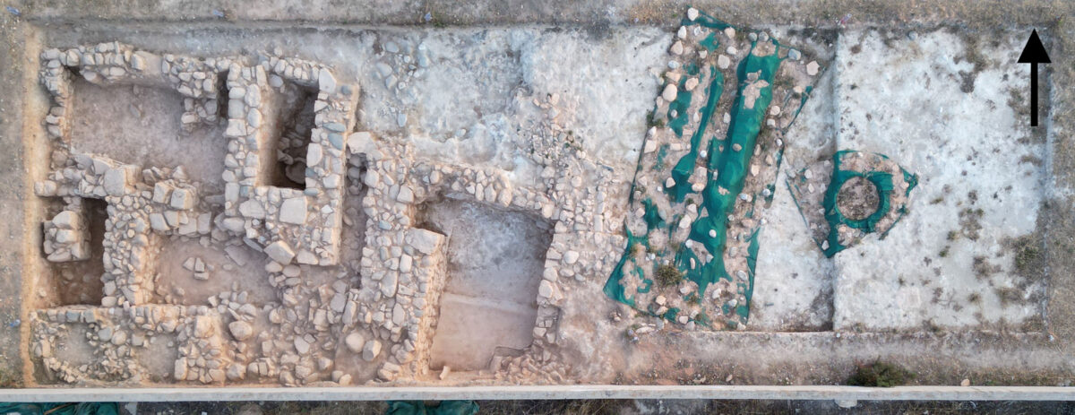 Άποψη της ανασκαφής στη θέση Ερήμη-Πιθάρκα (πηγή εικόνας: Τμήμα Αρχαιοτήτων Κύπρου).