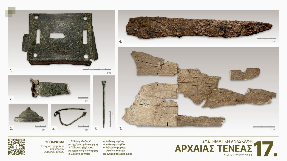 Εικ. 17. Συστηματική ανασκαφή Αρχαίας Τενέας. Πηγή εικόνας: ΥΠΠΟ.