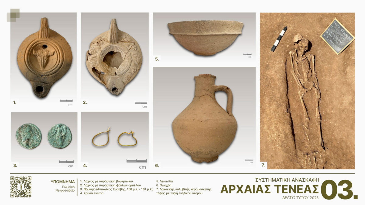 Εικ. 3. Συστηματική ανασκαφή Αρχαίας Τενέας. Πηγή εικόνας: ΥΠΠΟ.