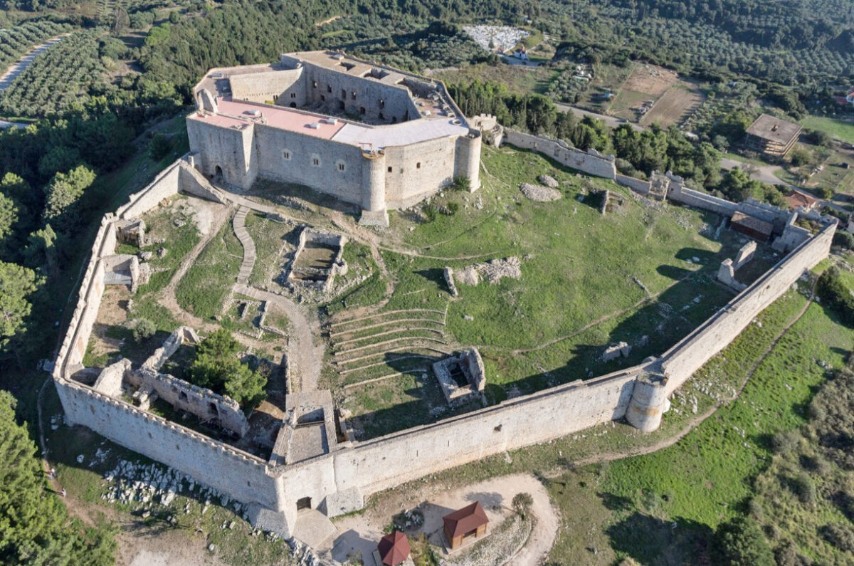 Άποψη του Κάστρου Χλεμούτσι. Πηγή εικόνας: ΥΠΠΟ.