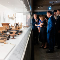 Η Πρόεδρος της Δημοκρατίας εγκαινίασε το «Μουσείο της Ανασκαφής»