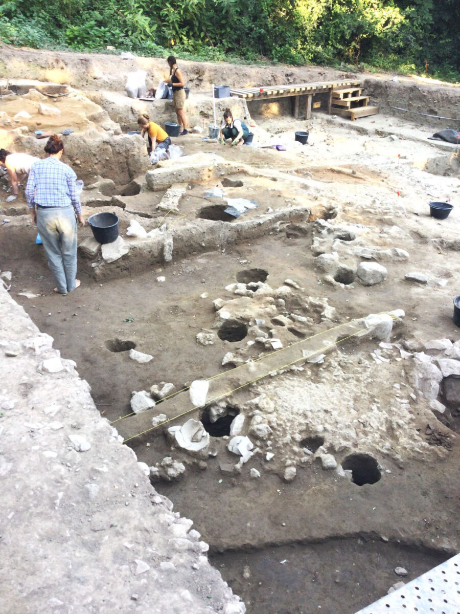 Άποψη της ανασκαφής στο Ντικιλί Τας. Πηγή εικόνας: ΑΠΕ-ΜΠΕ.