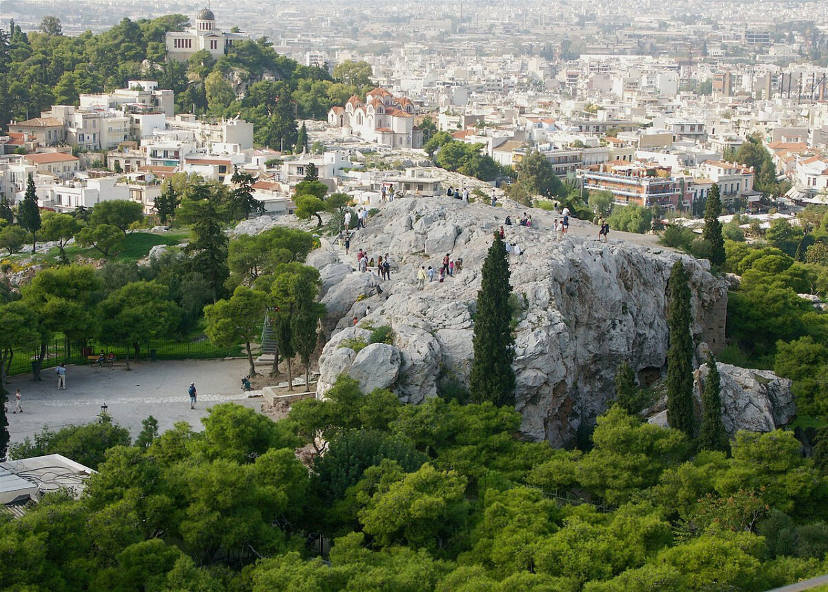 Ο Άρειος Πάγος. Πηγή εικόνας: ΥΠΠΟ.