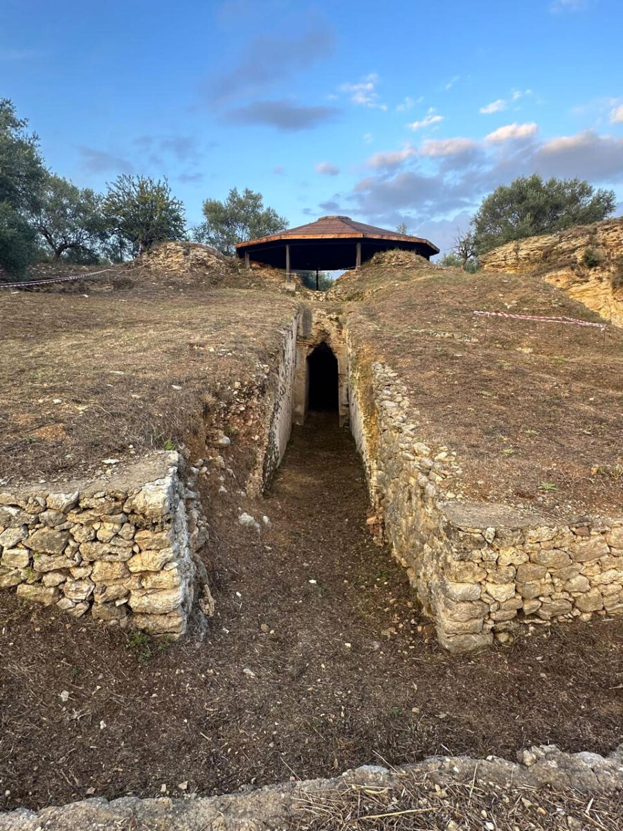 Αρχαιολογικός χώρος Πελλάνας. Πηγή εικόνας: ΥΠΠΟ.