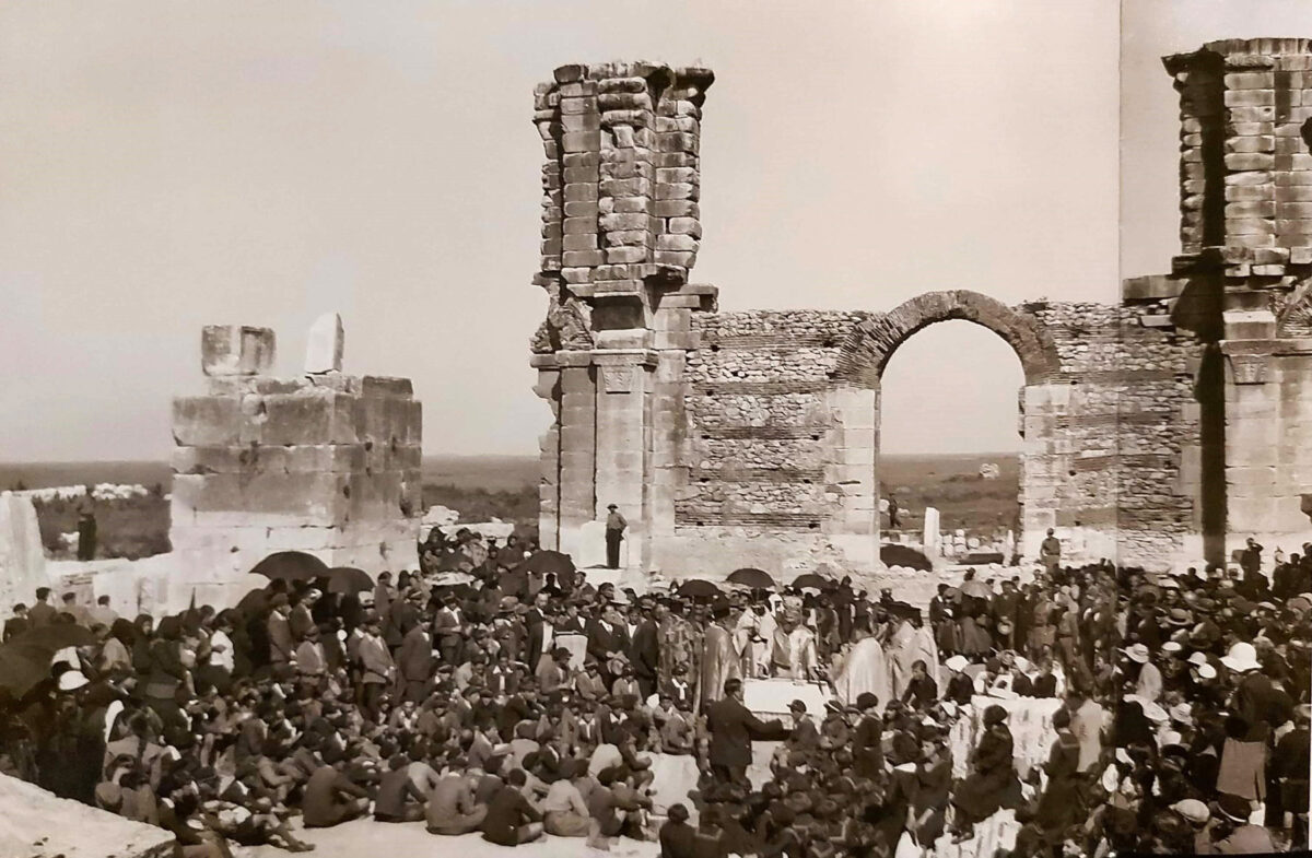 Φωτογραφικό στιγμιότυπο από τις ανασκαφές στους Φιλίππους. Πηγή εικόνας: ΑΠΕ-ΜΠΕ.