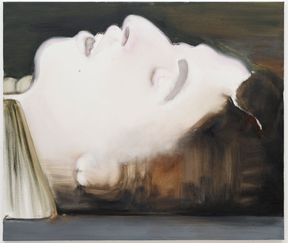 Marlene Dumas, «Alfa», 2004, λάδι σε καμβά, 110x130 εκ. Ιδιωτική συλλογή. Ευγενική παραχώρηση Frith Street Gallery, Λονδίνο. Φωτ.: Frith Street Gallery © Marlene Dumas, με την ευγενική παραχώρηση Frith Street Gallery.