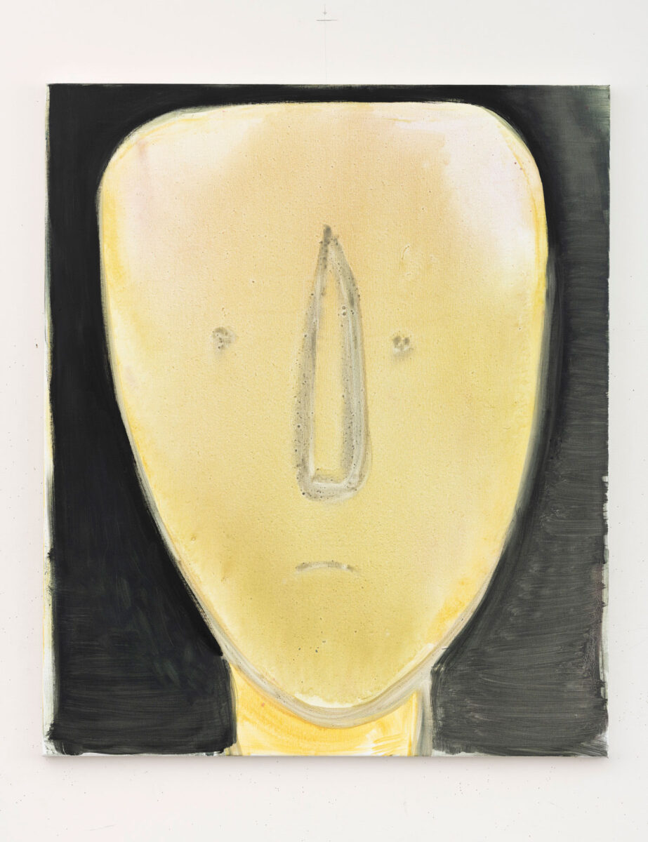 Marlene Dumas, «Cycladic Blues», 2020, λάδι σε καμβά, 125x105 εκ. Ευγενική παραχώρηση της καλλιτέχνιδος και Frith Street Gallery, Λονδίνο.
Φωτ.: Peter Cox, Eindhoven © Marlene Dumas, με την ευγενική παραχώρηση Studio Dumas.